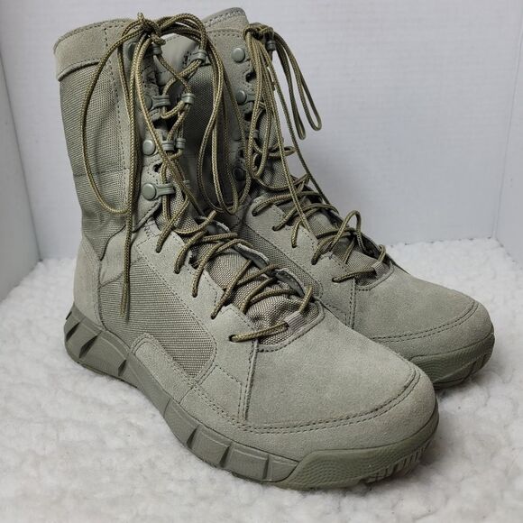 Oakley Light Weight Assault Tactical Combat Men's Boots Size 6.5 Sage Green - Picture 1 of 8